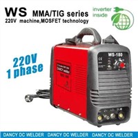 Tig/mma portable inverter welding machine WS180