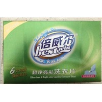 Untra-clean &amp;amp; Bright color Laundry Detergent Sheet (Flowers essence fragrance)