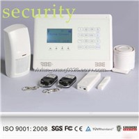 Wireless GSM SMS Home Burglar Security Alarm System with Door Sensors and PIR Detectors