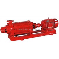 XBD-W Series Horizontal Centrifugal Fire Pump , Multistage Fire Fighting Pumps