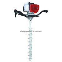 earth auger&planter with 150mm diameter head used to drill  hole