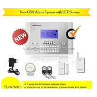 gsm wireless home burglar security alarm system