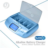 nimh,nicd,lithium and alkaline universal battery charger with CE ,FCC,ROHS