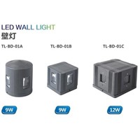 outdoor waterproof IP65 LED wall light 24vdc rgb 9W led wall light