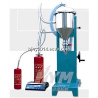 semi-auto fire  extinguisher refill machne