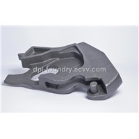 Casting for railway equipment (locking mechanism)