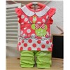 2014 summer models short-sleeved t-shirt baby suit Mickey Mouse Shorts quality infant suit