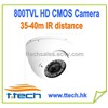 800TVL CMOS Outdoor IR Dome Camera Model: C80DV6/2