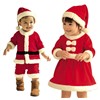 Baby Christmas Suits Christmas Costume Santa Baby Dress Santa Claus Romper
