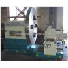 China Swing Diameter 2200 / 2500 Tyre / Tire Mold / Moulds Flange Turning End Face Lathe Machine