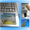 logos custom printable sticky notebook screen cleaner