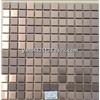 copper color stainless steel mosaic tiles decorate wall for kitchen,bathroom,shop,bar,hotel
