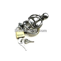 Latest design Stainless steel Massage beads chastity devices  CD-0003