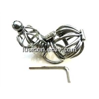 New Stainless Steel Wire Male Chastity Art Device/Cage/Cock ring/Sex toys /CD-0020