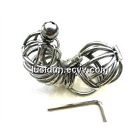 New Stainless Steel Wire Male Chastity Art Device/Cage/Cock ring/Sex toys CD-0021