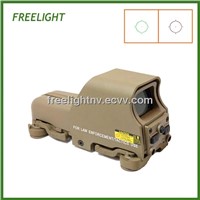 Quick Detachable 553 Type Red And Green Dot Sight Black Airsoft Scopes Sights Tan color
