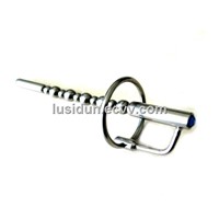 Stainless steel Male SOUNDING Urethral Stretching Beads Urethral plug