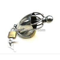 Stainless steel Male chastity devices Metal chastity belt (CD-0017