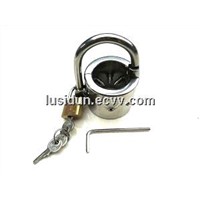 Stainless steel metal ball stretchers bondage gear Male CD-0031