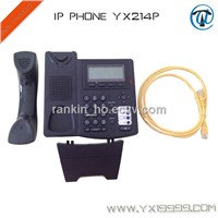 2 Lines IP Phone/VoIP Phone/WIFI VoIP Phone YX214P