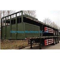 DOUBLE FUNCTION CONTAINER SEMI TRAILER 30T, 3  AXLES