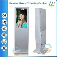 32 inch high brightness floor standing outdoor lcd advertising player