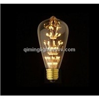 A19 ST64 G80 G95 G125 led antique edison bulb LED Edison bulb LED lamp