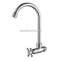 2015 Hot Sales ABS Plastic Chrome Plating Kitchen Faucet KF-4001