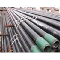 API 5L ASTM A53 A106 Seamless Steel Pipe with Black Coating Bevelled Ends and Caps