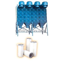 Cartridge filter dust collector