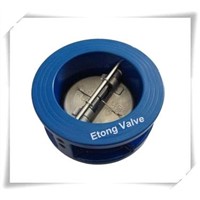 Cast Iron Dual Plate Check Valve  with SS Pin