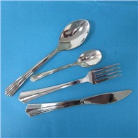 Disposable PS plastic fork, knife, spoon