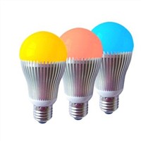 E27/B22 color changing rgb led bulb light