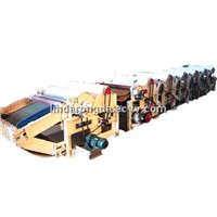 GM-610 six Roller Textile Waste Recycling machine