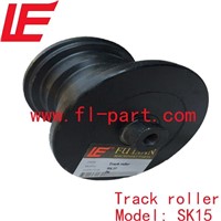 Kobelco mini parts track roller SK15