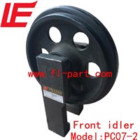 Komatsu mini parts front idler/Idler roller PC07-2