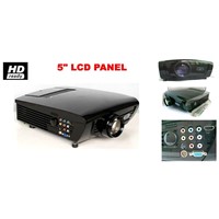 LED+LCD Hometheater projector, Portable beamer for online games, home cinema with kids and lovers