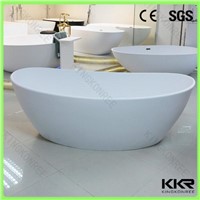 Latest Design Solid Surface Freestanding Bathtub