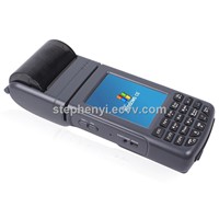 Mobile POS machine portable POS terminal with 58mm thermal printer&amp;amp;barcode scanner&amp;amp;WIFI PDA