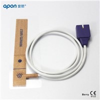 Nellcor Adult Disposable Oximax Spo2 Sensor Probe Berry Compatible 9Pin