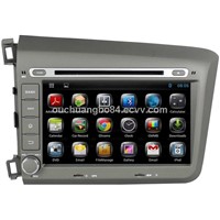Ouchuangbo car stereo radio DVD for android 4.2 Honda Civic 2012
