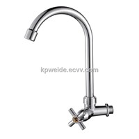 2015 Hot Sales Good Quality Plastic Nickle Chrom Plating Kitchen Faucet KF-6001
