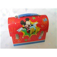 Portable hand tin box for promotional gift,Portable gift box,hand-held box for lunch
