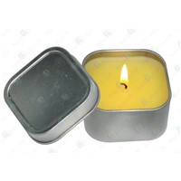 Square Candle Jar,tinplate Candle Holders,Wedding Candle tin boxes