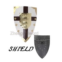 Three pieces of crown Shield Handmade  Cosplay Shield