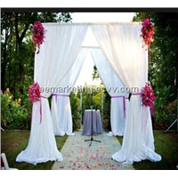 Festival/ Holiday/ Party/ Public Events Decoration Metal Curtain Rod System TUV Approval