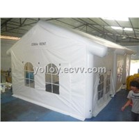 Mobile White Inflatable Dining House Party Tent Outdoor PVC Tarpaulin Tent