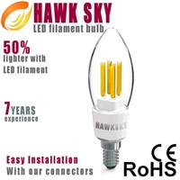 new product Energy saving orsam led filament bulb retailer