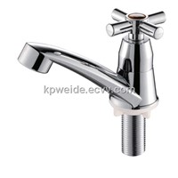 2015 Hot Sales Good Quality Plastic Nickled Basin Faucet