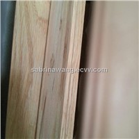 profile mouldings wrapped by Red Oak for profile-wrapped door